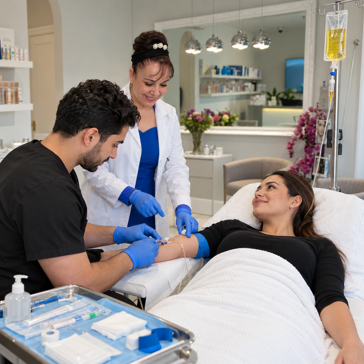 IV Training in a Modern Clinic